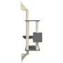 Kratzbaum für Katzen an der Wand in dunkelgrau 153 cm von , Katzenmöbel - Ref: Foro24-172406, Preis: 75,73 €, Rabatt: %