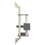 Árbol rascador para gatos de pared gris oscuro 153 cm by , Cat furniture - Ref: Foro24-172406, Price: 77,60 €, Discount: %
