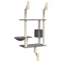 Árbol rascador para gatos de pared gris oscuro 153 cm by , Cat furniture - Ref: Foro24-172406, Price: 77,60 €, Discount: %