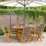 Sillas de jardín reclinables 6 uds madera maciza acacia gris by , Garden chairs - Ref: Foro24-3214569, Price: 402,08 €, Disco...