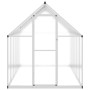Gewächshaus mit silbernem Aluminiumrahmen 334x169x195 cm von , Gewächshäuser - Ref: Foro24-3266326, Preis: 545,44 €, Rabatt: %