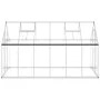 Invernadero con marco base aluminio plateado 334x169x195 cm by , Greenhouses - Ref: Foro24-3266326, Price: 536,94 €, Discount: %