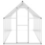 Gewächshaus mit silbernem Aluminiumrahmen 445x169x195 cm von , Gewächshäuser - Ref: Foro24-3266332, Preis: 622,84 €, Rabatt: %