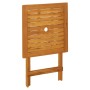 Juego de bistro de 3 piezas polipropileno y madera maciza gris de , Conjuntos de jardín - Ref: Foro24-3281758, Precio: 145,35...