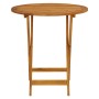 Juego de bistro de 3 piezas polipropileno y madera maciza beige by , Garden sets - Ref: Foro24-3281843, Price: 156,60 €, Disc...
