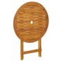 Juego de bistro de 3 piezas polipropileno y madera maciza beige by , Garden sets - Ref: Foro24-3281843, Price: 156,60 €, Disc...