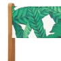 Juego de bistro de 3 piezas tela madera maciza estampado hojas by , Garden sets - Ref: Foro24-3281848, Price: 139,15 €, Disco...