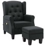 Massagesessel mit Fußstütze dunkelgrauer Stoff von vidaXL, Elektrische Massagesessel - Ref: Foro24-320162, Preis: 257,34 €, R...