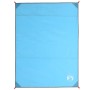 Manta de picnic con piquetas azul 205x155 cm de , Camping y senderismo - Ref: Foro24-4004201, Precio: 12,85 €, Descuento: %