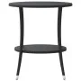 Sillas de jardín reclinables con mesa 2 uds ratán PE negro de , Sillas de jardín - Ref: Foro24-365690, Precio: 256,02 €, Desc...