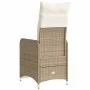 Garten-Liegestühle mit beigen Kissen, 2 Stück, aus PE-Rattan. von , Gartenstühle - Ref: Foro24-365703, Preis: 281,35 €, Rabat...