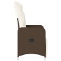 Garten-Liegestühle mit braunen Kissen, 2 Stück, aus PE-Rattan. von , Gartenstühle - Ref: Foro24-365701, Preis: 256,70 €, Raba...