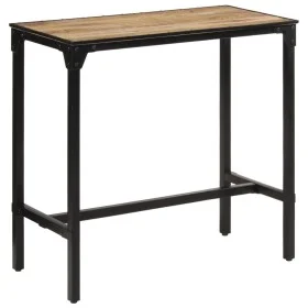 Mesa de bar madera maciza de mango rugoso 110x55x107 cm by , Kitchen stools - Ref: Foro24-358938, Price: 173,77 €, Discount: %