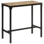 Mesa de bar madera maciza de mango rugoso 110x55x107 cm de , Taburetes de cocina - Ref: Foro24-358938, Precio: 173,74 €, Desc...