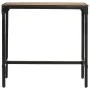 Massivholz-Barhockertisch aus rauem Mangoholz 110x55x107 cm von , Küchenhocker - Ref: Foro24-358938, Preis: 173,74 €, Rabatt: %