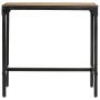 Mesa de bar madera maciza de mango rugoso 110x55x107 cm by , Kitchen stools - Ref: Foro24-358938, Price: 191,14 €, Discount: %