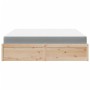 Bett mit massiver Kiefernholz-Matratze 180x200 cm von , Betten und Lattenroste - Ref: Foro24-3281925, Preis: 452,85 €, Rabatt: %