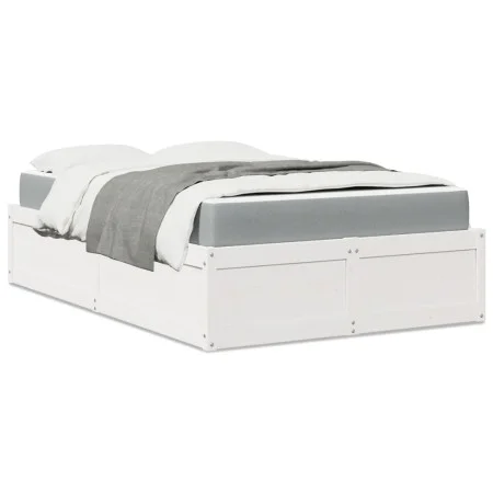 Bett mit massiver Kieferholzmatratze 120x200 cm von , Betten und Lattenroste - Ref: Foro24-3281938, Preis: 387,85 €, Rabatt: %