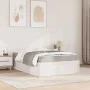 Cama con colchón madera maciza de pino blanco 120x200 cm de , Camas y somieres - Ref: Foro24-3281938, Precio: 387,85 €, Descu...