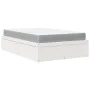 Cama con colchón madera maciza de pino blanco 120x200 cm de , Camas y somieres - Ref: Foro24-3281938, Precio: 387,85 €, Descu...