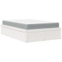 Cama con colchón madera maciza de pino blanco 120x200 cm de , Camas y somieres - Ref: Foro24-3281938, Precio: 392,84 €, Descu...