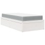 Bed with solid white pine wood mattress 90x200 cm by , Beds and slatted bases - Ref: Foro24-3281944, Price: 290,28 €, Discoun...