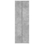 Aparador alto madera de ingeniería gris hormigón 60x35x180 cm by , Lockers and storage cabinets - Ref: Foro24-3276668, Price:...