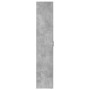 Aparador alto madera de ingeniería gris hormigón 60x35x180 cm by , Lockers and storage cabinets - Ref: Foro24-3276668, Price:...