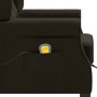 Dark brown fabric massage chair with footrest by vidaXL, Electric massage chairs - Ref: Foro24-320166, Price: 255,19 €, Disco...