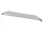 Toldo retráctil manual con LED antracita y blanco 450x300 cm by , Awnings - Ref: Foro24-3215786, Price: 385,34 €, Discount: %