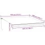 Manuelle ausfahrbare Markise mit LED in Anthrazit und Weiß 450x300 cm. von , Markisen - Ref: Foro24-3215786, Preis: 371,25 €,...