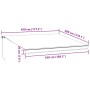 Toldo retráctil manual con LED antracita y blanco 450x300 cm by , Awnings - Ref: Foro24-3215786, Price: 385,34 €, Discount: %