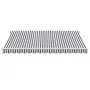 Manuelle ausfahrbare Markise mit LED-Licht in Anthrazit und Weiß 400x300cm. von , Markisen - Ref: Foro24-3215784, Preis: 373,...