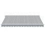 Toldo retráctil manual con luz LED antracita y blanco 400x300cm by , Awnings - Ref: Foro24-3215784, Price: 343,94 €, Discount: %
