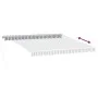 Manuelle ausfahrbare Markise mit LED-Licht in Anthrazit und Weiß 400x300cm. von , Markisen - Ref: Foro24-3215784, Preis: 373,...