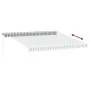 Manuelle ausfahrbare Markise in Anthrazitgrau und Weiß 400x350 cm. von , Markisen - Ref: Foro24-3215792, Preis: 348,92 €, Rab...