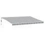 Automatische ausfahrbare Markise in Anthrazitgrau und Weiß, 500x350 cm. von , Markisen - Ref: Foro24-3215802, Preis: 505,36 €...