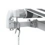 Manuelle ausfahrbare Markise in Anthrazitgrau und Weiß 500x350 cm. von , Markisen - Ref: Foro24-3215800, Preis: 399,54 €, Rab...