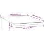 Toldo retráctil manual con luz LED antracita y blanco 400x350cm by , Awnings - Ref: Foro24-3215809, Price: 419,27 €, Discount: %