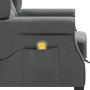 Hellgrauer Massagesessel aus Stoff mit Fußstütze von vidaXL, Elektrische Massagesessel - Ref: Foro24-320161, Preis: 256,56 €,...