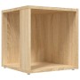 Mesa auxiliar madera contrachapada roble Sonoma 33x33x34,5 cm de , Mesas auxiliares - Ref: Foro24-809011, Precio: 26,04 €, De...