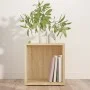 Side table made of Sonoma oak plywood, 33x33x34.5 cm by , Side tables - Ref: Foro24-809011, Price: 24,94 €, Discount: %
