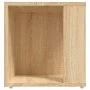 Mesa auxiliar madera contrachapada roble Sonoma 33x33x34,5 cm de , Mesas auxiliares - Ref: Foro24-809011, Precio: 24,94 €, De...