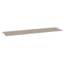 Cojín de banco de jardín tela Oxford gris taupé 200x50x3 cm de , Cojines para sillas y sofás - Ref: Foro24-47614, Precio: 28,...