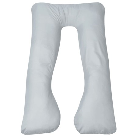 Almohada de embarazo gris 90x145 cm de , Almohadas - Ref: Foro24-131587, Precio: 59,21 €, Descuento: %