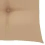Garden chairs 6 units with beige cushions teak wood by , Garden chairs - Ref: Foro24-3065608, Price: 386,55 €, Discount: %