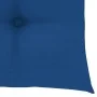 Garden chairs 6 units solid teak wood with blue cushions by , Garden chairs - Ref: Foro24-3065615, Price: 399,81 €, Discount: %