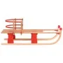 Zusammenklappbarer Schneeschlitten mit Holzrückenlehne 119 cm von vidaXL, Schlitten - Ref: Foro24-92493, Preis: 106,40 €, Rab...