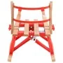 Zusammenklappbarer Schneeschlitten mit Holzrückenlehne 119 cm von vidaXL, Schlitten - Ref: Foro24-92493, Preis: 106,40 €, Rab...