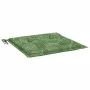 Set of 4 chair cushions, leaf print fabric, 40x40x3 cm by , Cushions for chairs and sofas - Ref: Foro24-361024, Price: 38,85 ...
